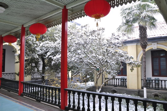 總統(tǒng)府雪景