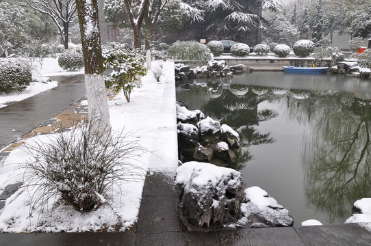 總統(tǒng)府雪景