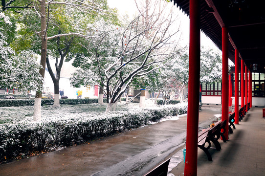 總統(tǒng)府雪景