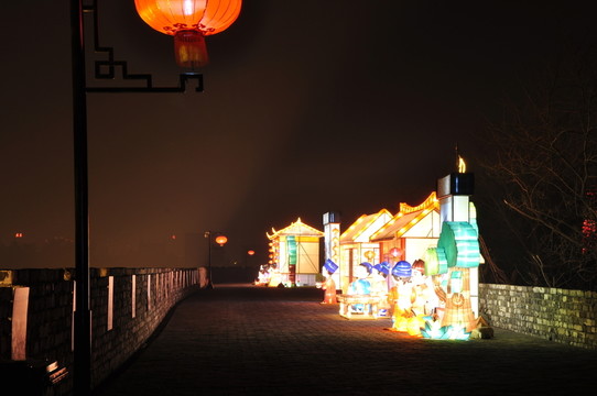 2011年南京首屆明城墻國際燈會