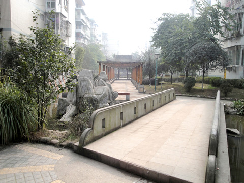 城市小區(qū)風景