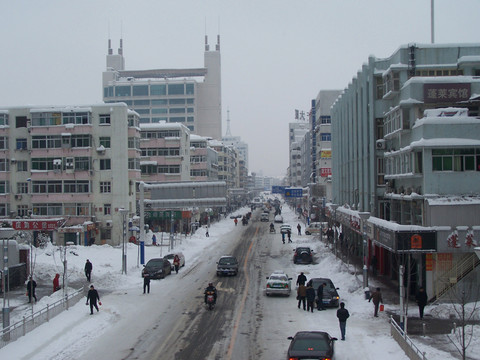 2008年合肥雪景