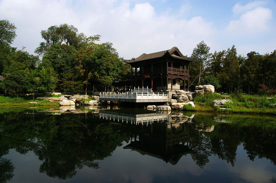 山西太原晉祠公園