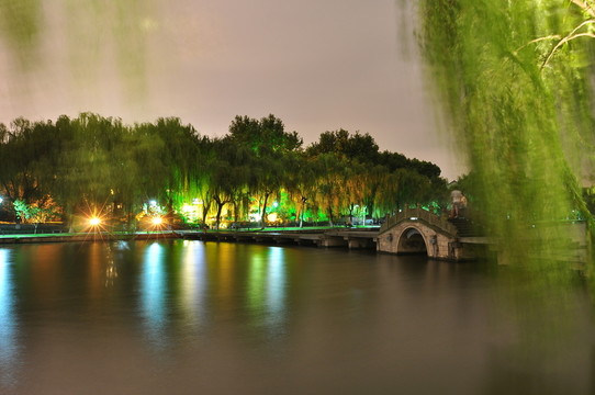 西湖夜景