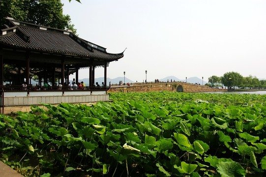 杭州西湖園林風(fēng)光