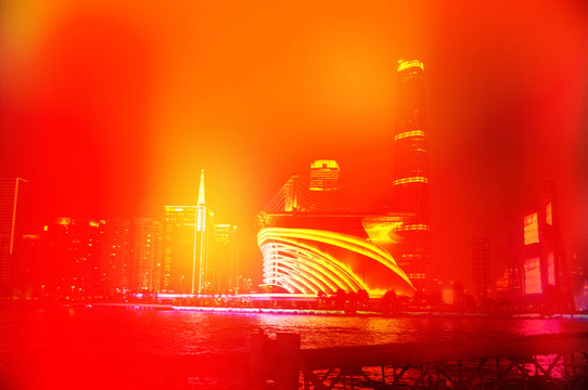 珠江夜景