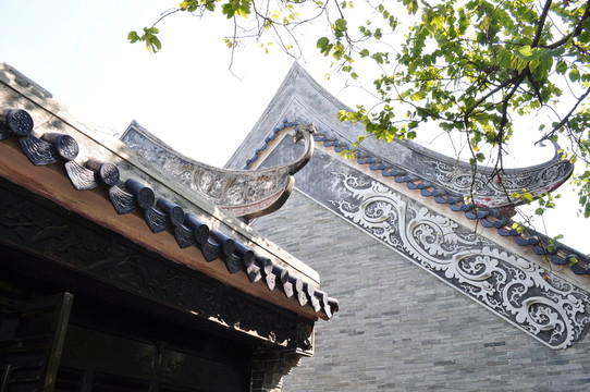 余蔭山房建筑雕刻