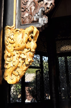 余蔭山房建筑雕刻