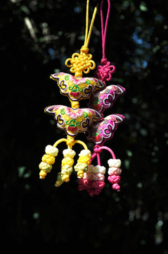 蝴蝶花 蝴蝶結(jié) 荷包