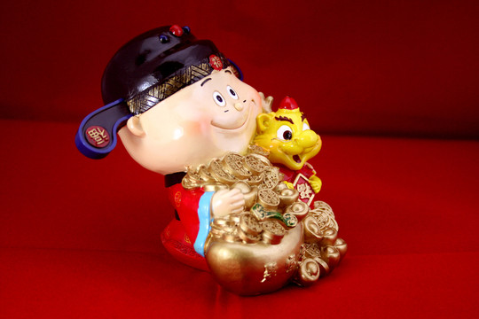 開(kāi)心的財(cái)神
