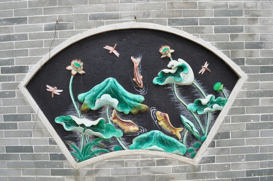 浮雕 磚雕 墻壁 墻畫