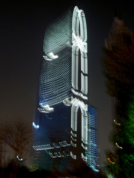 花城廣場 廣州夜景