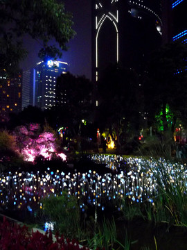 花城廣場 廣州夜景
