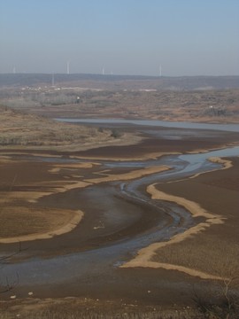 河谷 山野 丘陵 風(fēng)電場 安徽來安