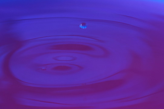 水滴 波紋