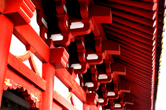 古建筑房檐