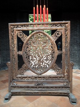 佛山祖廟 屏風(fēng) 木雕