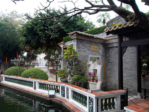 番禺新八景 寶墨園