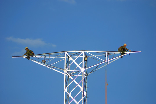 電力工人
