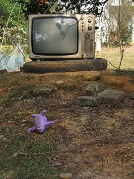 老电视机