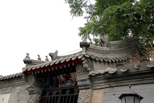 北京胡同的建筑裝飾