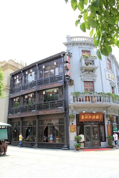 杭州街景建筑