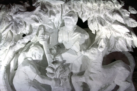 雪雕展覽 生態(tài)和諧