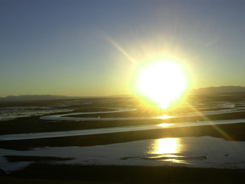 夕陽余輝