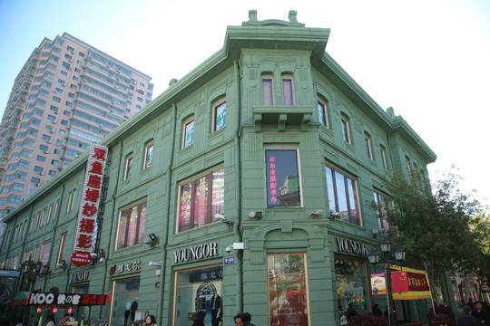哈爾濱中央大街歐式建筑