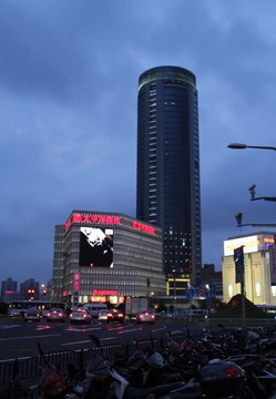 上海太平洋百貨夜景