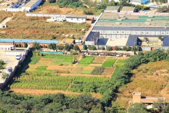 城市風(fēng)貌 俯拍