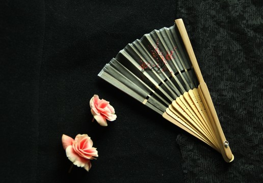梅花扇子