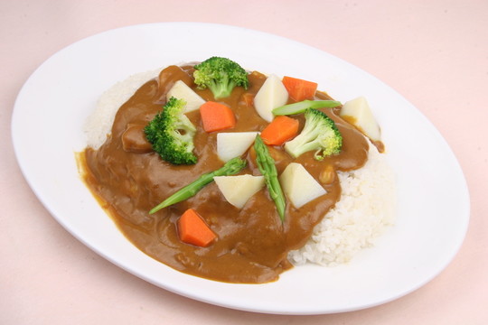 蔬菜咖喱飯