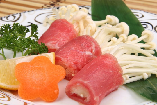 金針菇牛肉卷