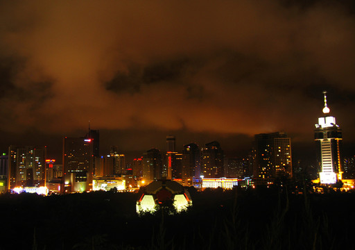 大連市市區(qū)夜景