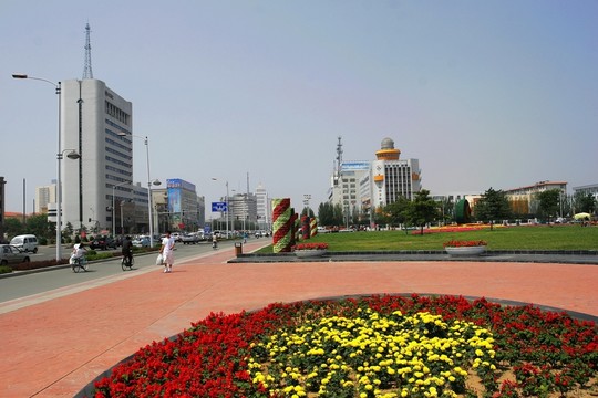 包頭市 市區(qū)景象