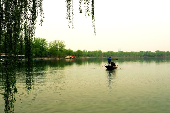 圓明園 福海游船