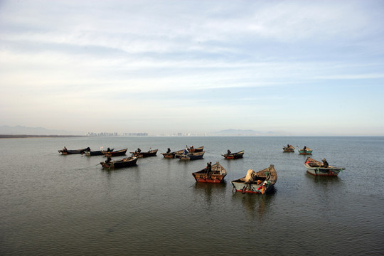 大海漁船