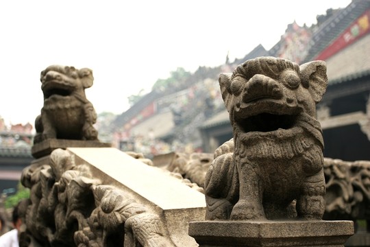 陳家祠 望柱頭雕飾