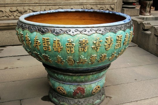 陳家祠 百壽字的器皿