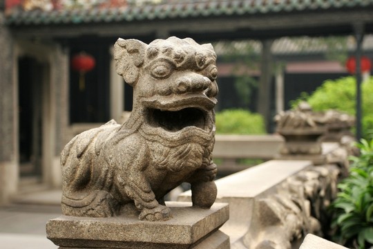 陳家祠 望柱頭雕飾