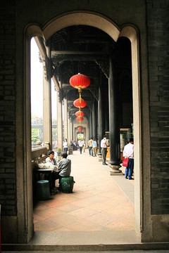 陳家祠 門廊深深