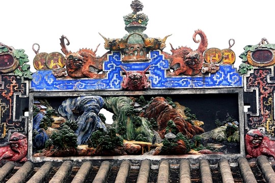 陳家祠 人物脊飾