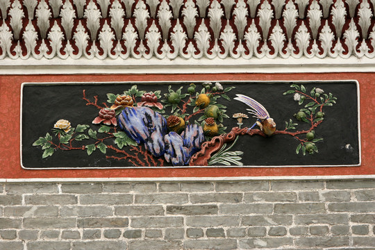 深井文塔 立體彩畫(huà)