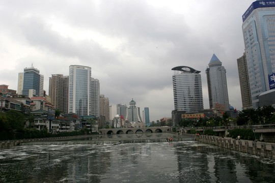 貴陽 市區(qū)建筑群