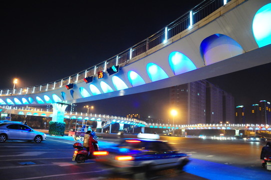合肥濱湖新區(qū)夜景