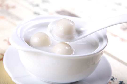 杏汁湯丸