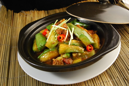 咸魚燒茄子