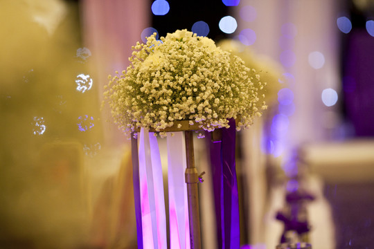 婚慶現(xiàn)場花束