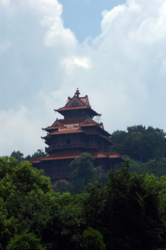 武漢東湖磨山風光